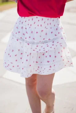 Kenia Fleurie Skirt Rose