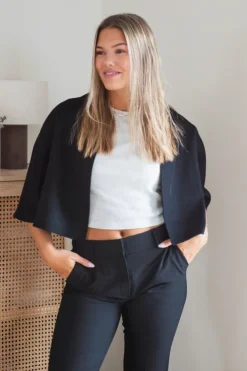Kira Wool Jacket Black
