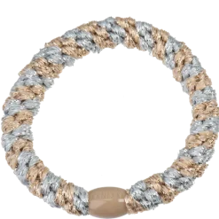 Kknekki Silver Beige Glitter Stripe