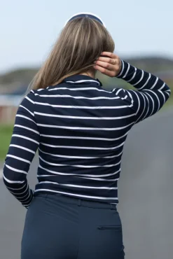 Kragero Zip Up Navy Blue