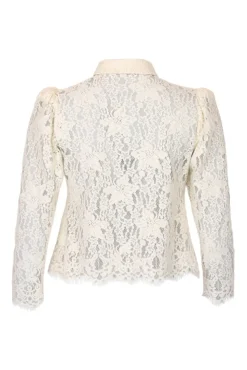 Lace Shirt Vintage White