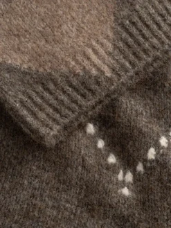 Laiana Knit Vest Ash Brown Mix