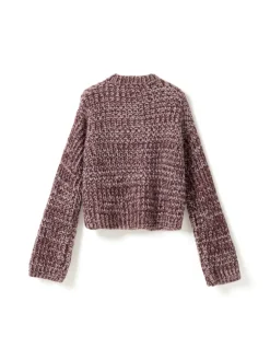 Lakisha Knit Burgundy Rose Mix