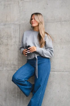 Lance Belt Sweat Grey Melange
