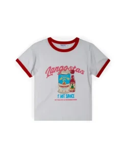 Langostas Hot Sauce Ribb White