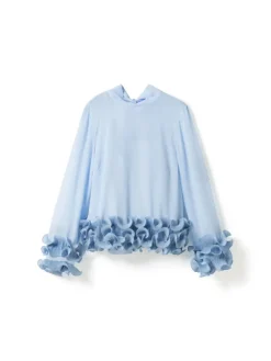 Latanietta Blouse Sky Blue