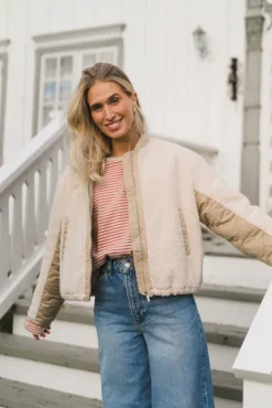 Latha Jacket Fog/Safari
