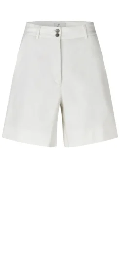 Laura Midi Shorts 769 Cream White Linen