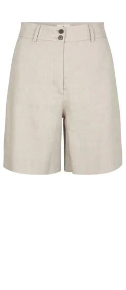 Laura Midi Shorts 769 Sand Linen