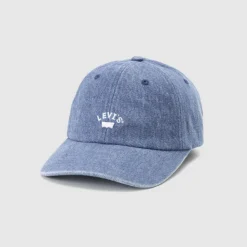 Lazy Girl Logo Cap Indigo Light Wash 9