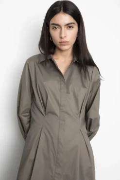 Leandra Dress Army