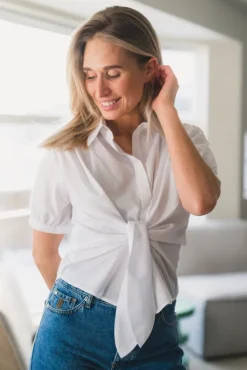 Lee Shirt Short White Cotton