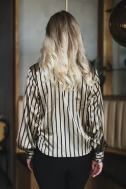 Lee Shirt Tan Stripe