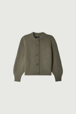 Leonard Cardigan Heather Grey