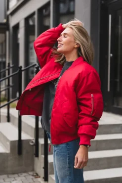 Leon Bomber Tango Red