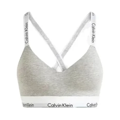 Light Lined Bralette Grey Heather