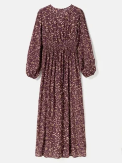 Lilith Maxi Dress Donata Winetasting Print