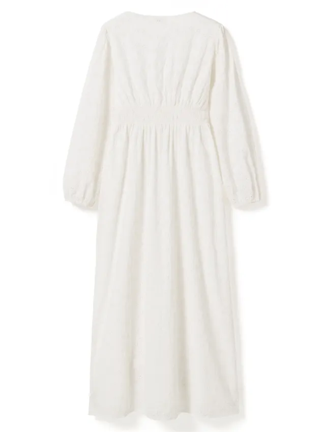 Lilith Maxi Dress White