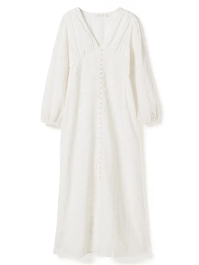 Lilith Maxi Dress White