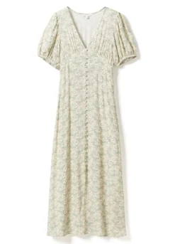 Lilith SS Maxi Dress Dolley Yellow Print