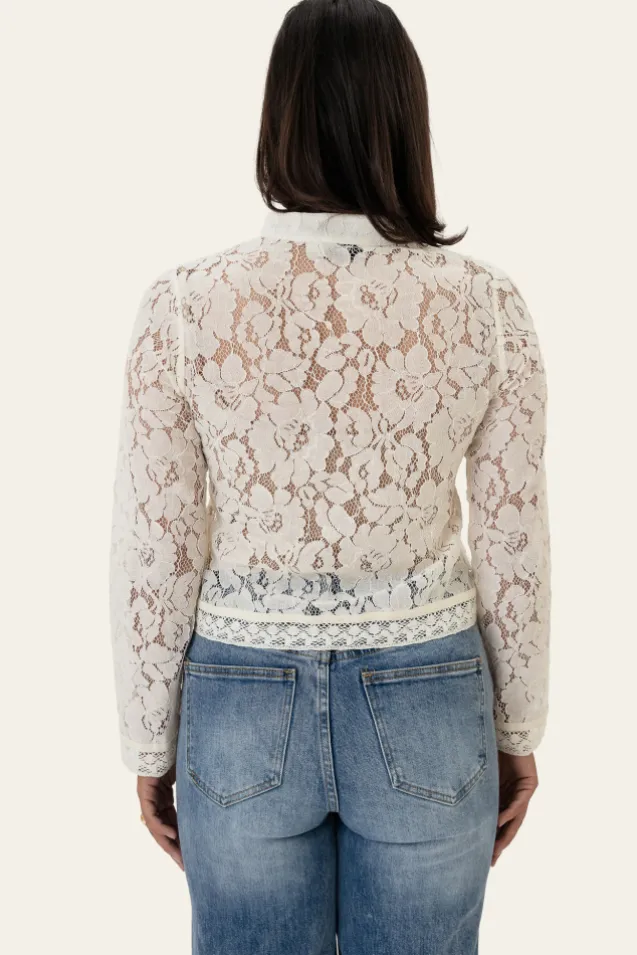 Liljaic Shirt Off White Lace