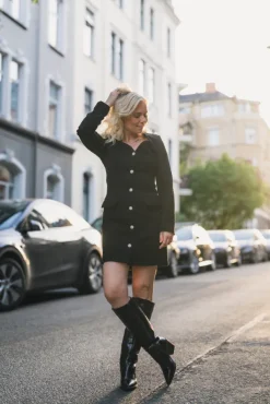 Lilo Mini Dress Black