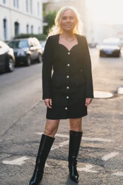 Lilo Mini Dress Black
