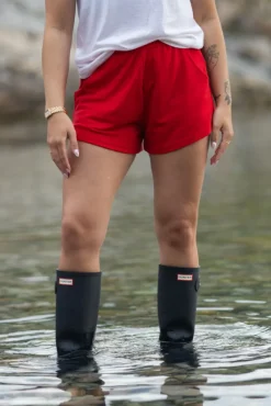 Lindesnes Running Shorts Red