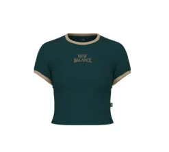Linear Heritage Ringer T-Shirt Medusa Green
