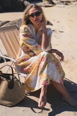 Linen Shift Dress Amore