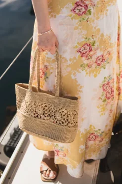 Linen V-Neck Dress Amore
