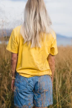 Linn Logo Tee Mimosa/Y Yellow