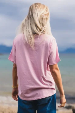 Linn Logo Tee S Lilac/Fairy T