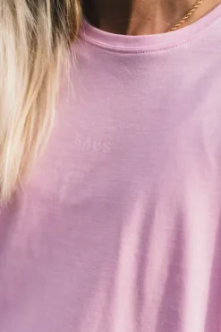 Linn Logo Tee S Lilac/Fairy T