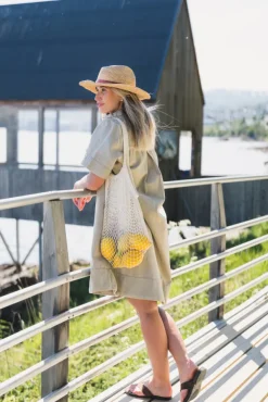 Lio 2/4 Dress Sand Wash