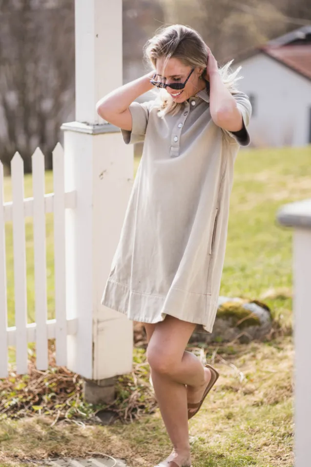 Lio 2/4 Dress Sand Wash
