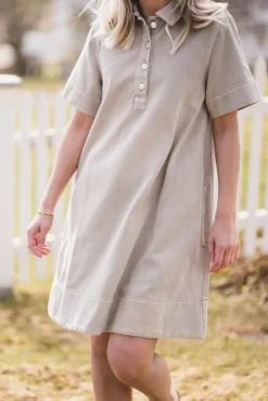 Lio 2/4 Dress Sand Wash