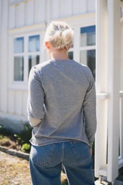Lisa Longsleeve Grey Melange