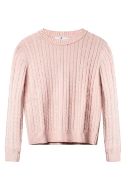 Livvy Cable Light Pink