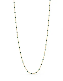 Lola Necklace Petrol Green
