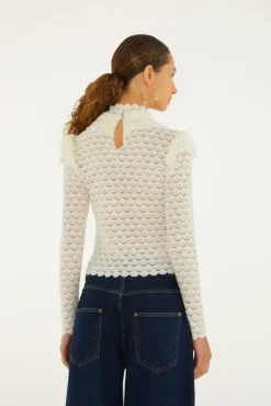 Long Sleeve Top Offwhite