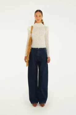 Long Sleeve Top Offwhite