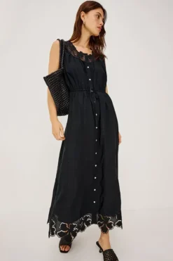 Lorina Dress Black
