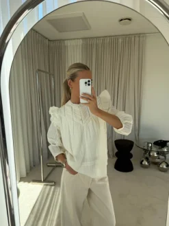 Loryn Blouse White