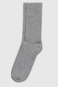 Lounge Socks Grey Melange