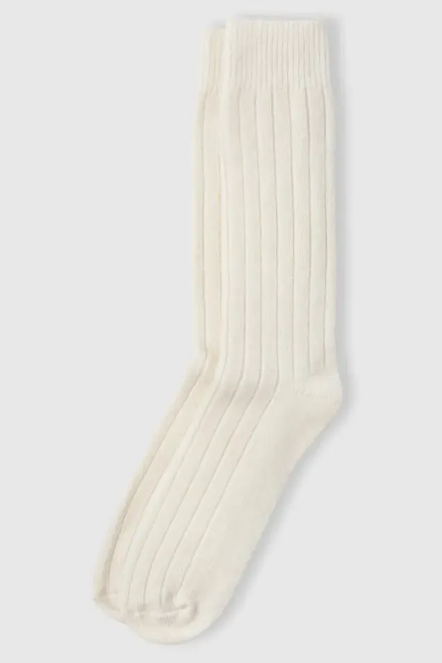 Lounge Socks Offwhite