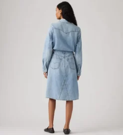 LS A Line Western Dress Pricey Icey