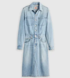 LS A Line Western Dress Pricey Icey