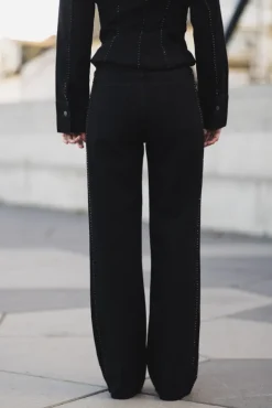 Luca Embellished Black