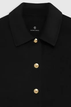 Luca Jacket Black Cashmere Blend Black